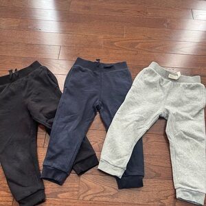 The Children's Place Black, Navy, and Gray Joggers